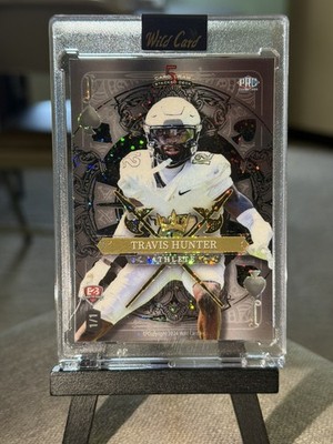 Travis Hunter & Ryan Williams 1/1 Back To Back 2024 5 Card Draw Wild Card