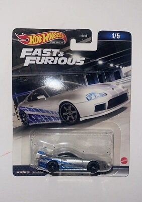 2023 Hot Wheels Premium Fast & Furious- TOYOTA SUPRA- New Release 1/5