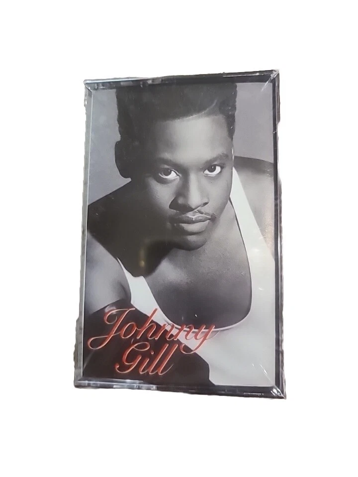 Johnny Gill Self Titled Cassette 1990 Motown Records NEW SEALED Promo Sticker - Image 2 of 4