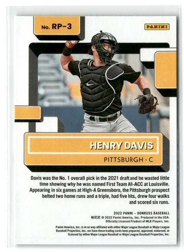 2022 Donruss Baseball (Rated Prospects Inserts & Parallels) - Multi-Discount - 第 9/35 張圖片
