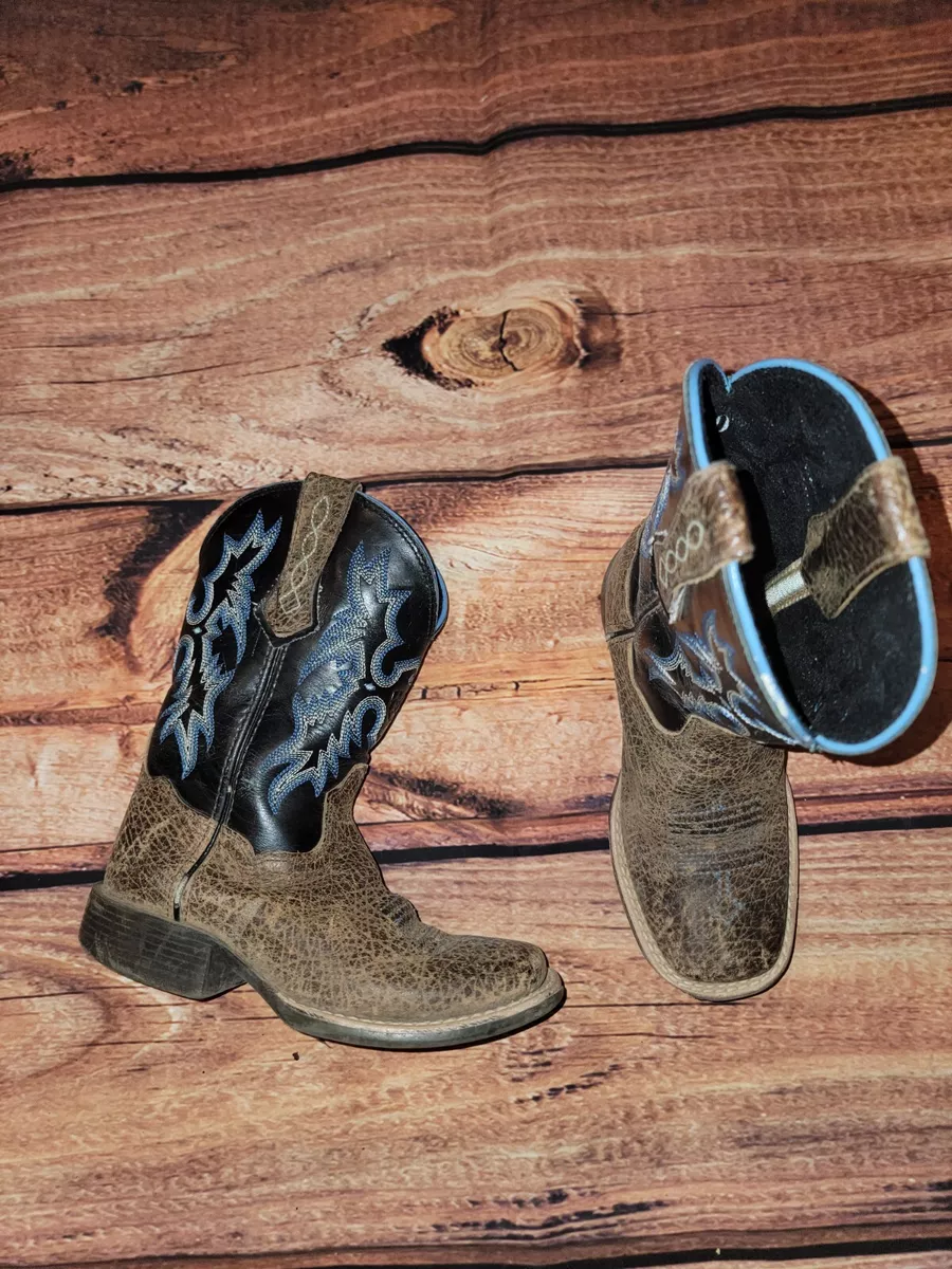 Kid top western boots