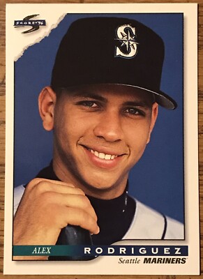 Alex Rodriguez 1996 SCORE Baseball Card #20 Seattle Mariners MLB