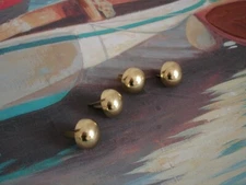 Four Metal Feet Replacement for Briefcase Attaché Case Laptop Bag Travel Bag