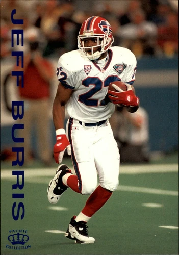 1995 Pacific Gridiron Jeff Burris #83