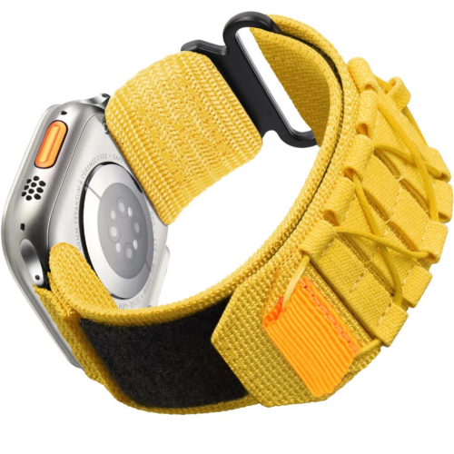 Rugged Military Nylon Strap Band For Apple Watch Ultra 2 Series 10 9 8 7 6 5 4 3 - Picture 13 of 17