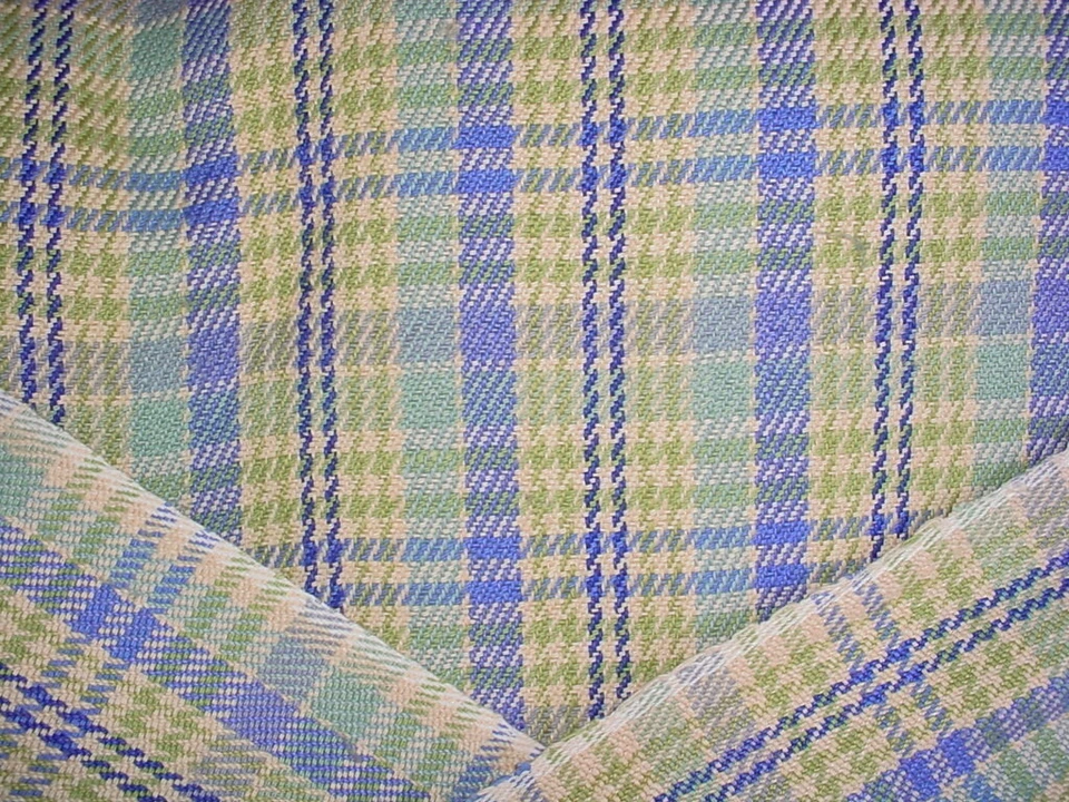 6-1/8Y Brunschwig & Fils BR-89770 Kingston Plaid Chartureuse Upholstery Fabric - Image 4 of 4