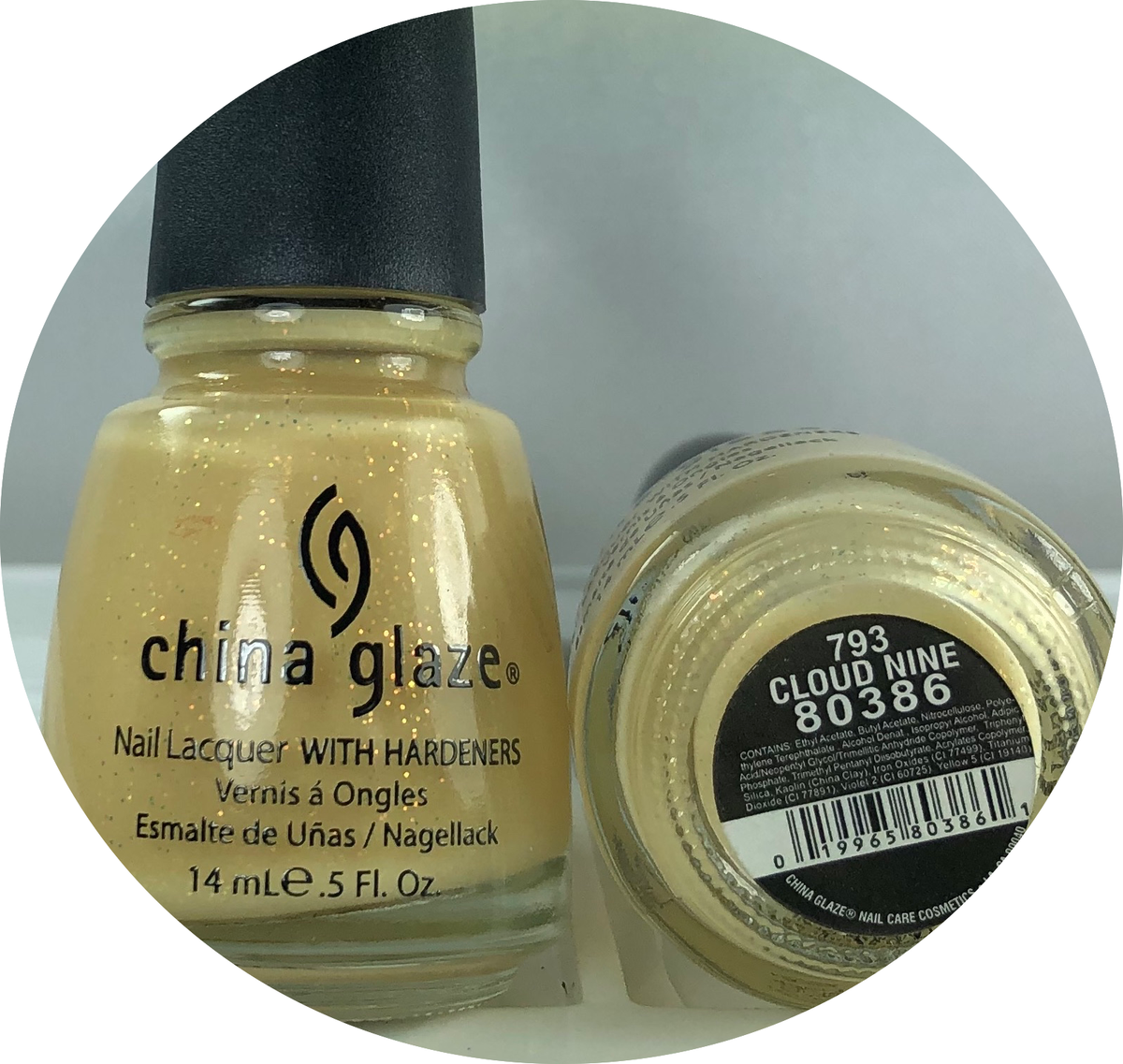 China Glaze Nail Polish - Cloud Nine - 793 - Discontinued Lacquer