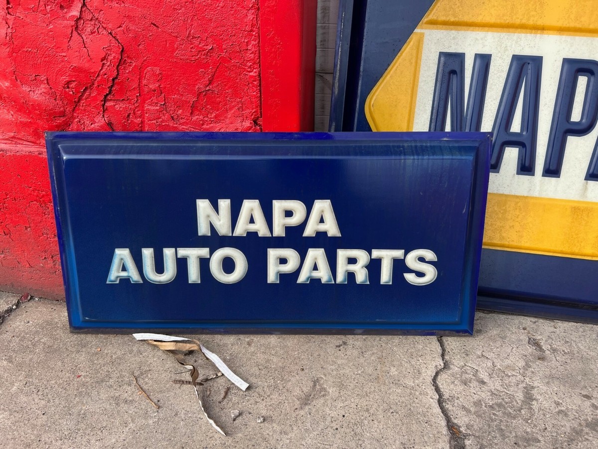 Vintage NAPA Auto Parts Signs | eBay