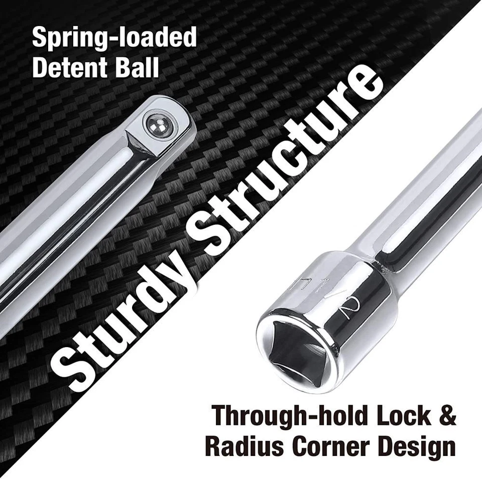DURATECH Socket Accessory Kit/Drive Tool Accessory Set w/EVA Foam Tool Organize - Image 4 of 4
