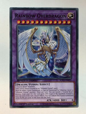 Yu-Gi-Oh! Speed Duel GX: Duel Academy Rainbow Overdragon SGX1-ENF21 NM/M