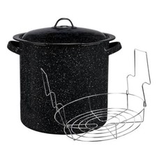 Cinsa Graniteware Canner/Rack 15.5 qt