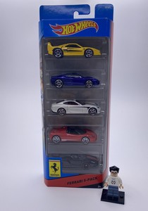 hot wheels ferrari 5 pack 2014