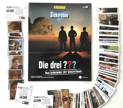 Die drei ??? Fragezeichen  (2007) - Stickeralbum + kompletter Satz ,Panini .RAR - Bild 1 von 3