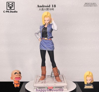 CPR Studio Dragon Ball Android 18 Resin Statue In Stock 1/6 Scale H30cm Anime