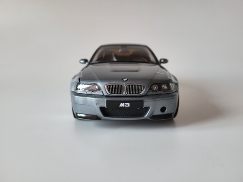 BMW M3 CSL (E46) 2003 1:18. Greymetallic - Norev - Edición Limitada 1000 uds. - Imagen 4 de 6