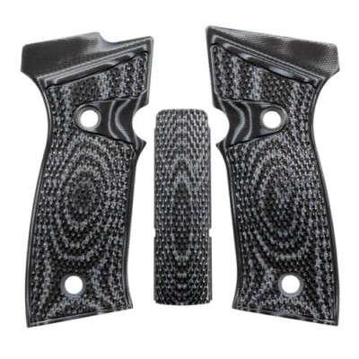 Hogue SIG Sauer P320 AXG Inverse Checkered G10 Palmswell Grip Panels - 48757