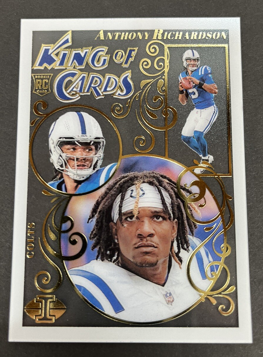 2023 Panini Illusions Anthony Richardson King of Cards #14 RC Indianapolis Colts