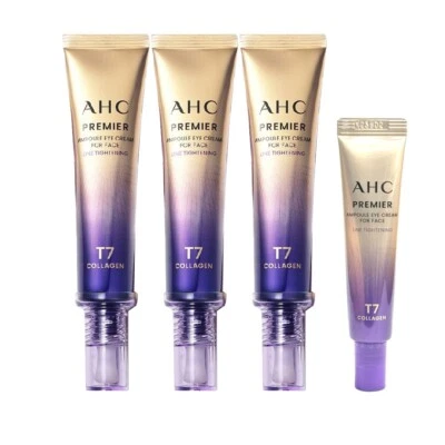 A.H.C AHC PREMIER Ampoule Eye Cream for Face Line Tightening 40ml 3EA + 12ml FREE GIFT