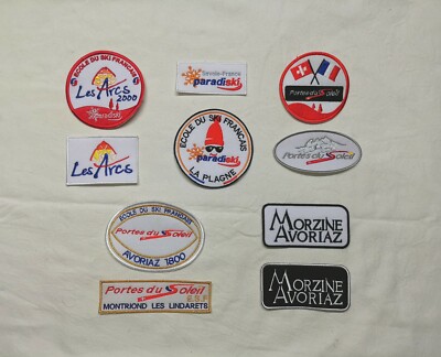 AUTOCOLLANT ESF ECOLE DU SKI FRANÇAIS MONTAGNE MONITEUR GUIDE 9cm STICKER EA072