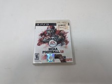 NCAA Football 12 (Sony PlayStation 3 PS3) Sold AS is UNTESTED-Scratched