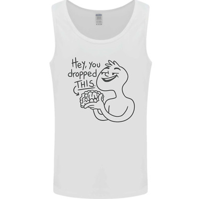 U Dropped Your Brain Sarkastisches Dummes Herren Weste Tanktop