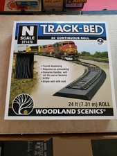 N Scale Woodland Scenics Track Bed 24' Roll ST1475