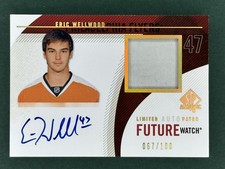 2010-11 SP Authentic #266 Eric Wellwood Limited Auto Patches #/100