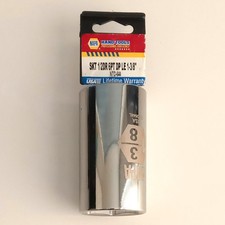 Napa 1-38 Deep Socket 12 Drive 6pt Usa Made Ntd-644