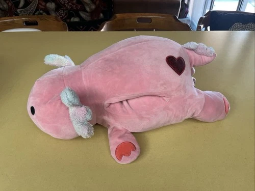 Valentine Hug a Pet Russ axolotl 22" Kellytoy plush like squishmallow gift toy