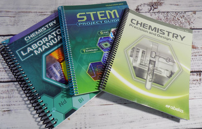 3 Abeka Teacher Books Chemistry Precision Design Lab 4th Ed + Stem Project Key