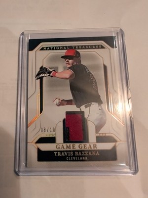 Travis Bazzana 2025 Panini National Treasures Game Gear 8/10 #GGS-TB