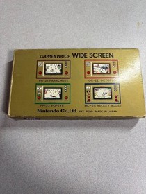 Nintendo Game & Watch CHEF FP-24 Wide Screen with Box Tested