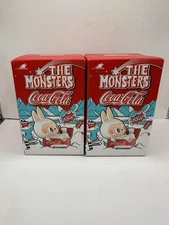 POP MART THE MONSTERS Labubu Coca-Cola  Figures-Authentic Sealed Blind box X2