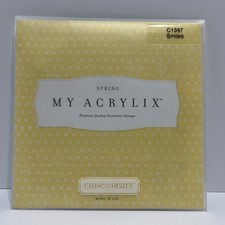 My Acrylix Close to my Heart - Spring C1397- NIP Smiles