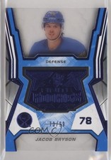 2021-22 SPx Finite Rookies Platinum 73/99 Jacob Bryson #F-39 1g43