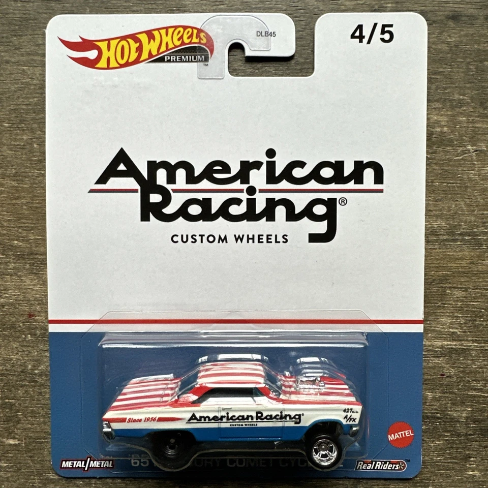 Hot Wheels American Racing Custom Wheels 65 Mercury Comet Cyclone 2023 Foto 2 de 4