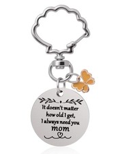 Mothers Day Gifts Birthday Cards for Mom from Daughter Son, Metal Butterfly