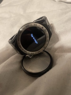 Tag Heuer Connected Android Watch Men's Black Stainless Steel 41mm with Battery