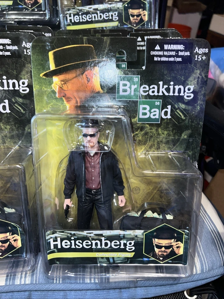 Mezco Toys Breaking Bad Heisenberg Walter 白色人偶黑色夹克 — 第 3/4 张图片