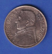 Vaticano moneta argento Papa Giovanni Paolo I 1000 lire 1978 ss