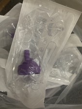 30 x 40mm Screw Cap To ENPlus ENFit Adapter For Flocare Enteral Feeding unboxed 
