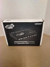 Lanzar Heritage 4 Band Parametric Equalizer With Subwoofer Gain Control