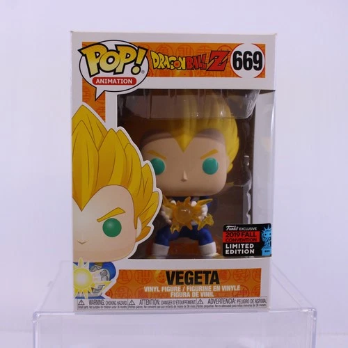 G7 Funko Pop! Vinyl Figure Dragon Ball Z Vegeta 2019 Fall Convention 669
