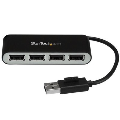 StarTech.com ST4200MINI2 4 PORT PORTABLE USB 2.0 HUB 4-Port Portable Hub wit ~E~