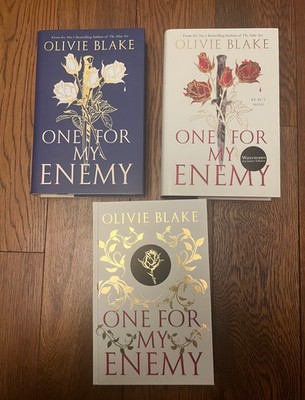 Illumicrate Fairyloot Waterstones - One For My Enemy by Olivie Blake - SIGNED