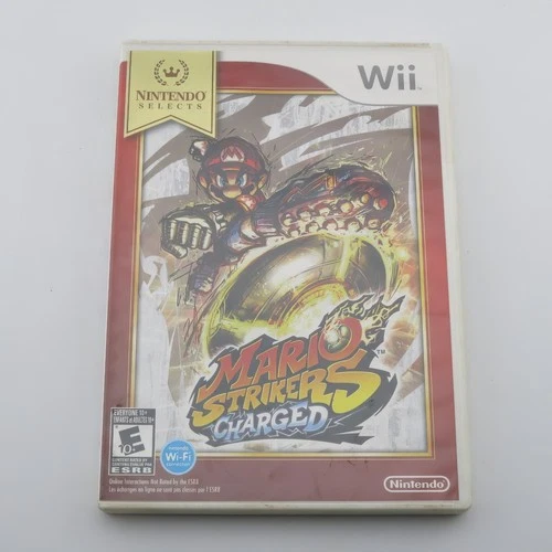 Mario Strikers Charged Nintendo Selects Wii Video Game Multiplayer
