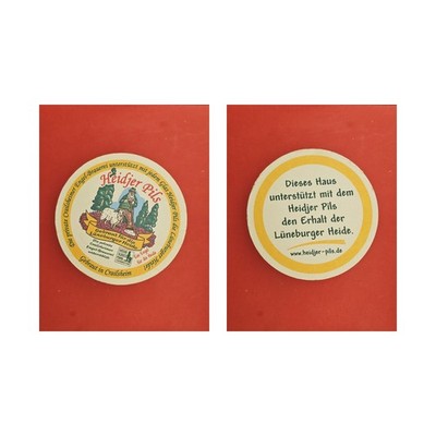 Engel Crailsheim Heidjer Pils this house supports with...brewery beer mat