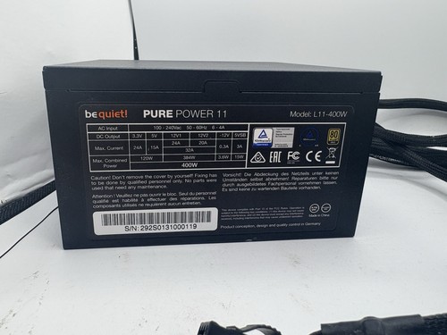Be Quiet! Pure Power 11 L11-400w Power Supply - Afbeelding 2 van 4