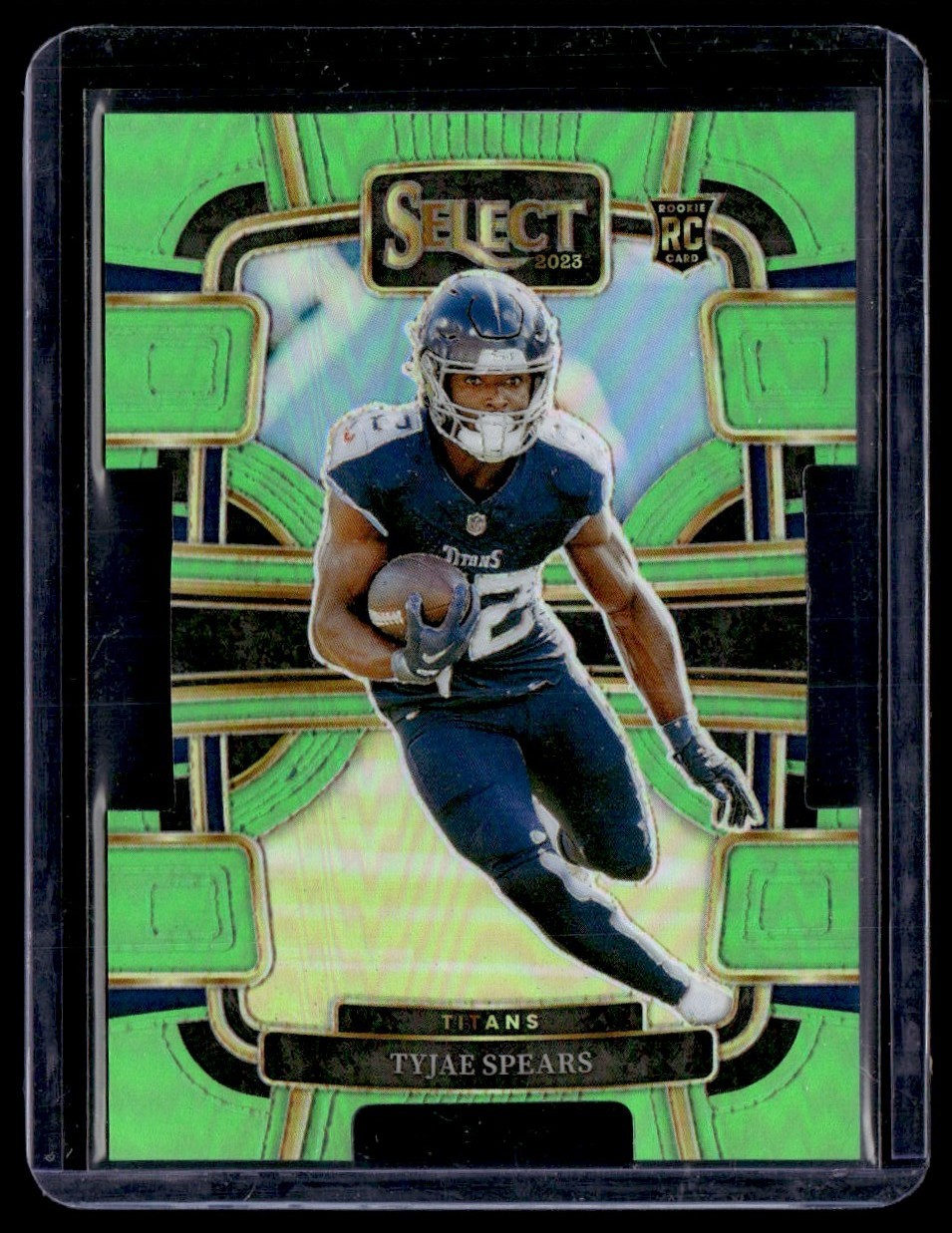 2023 Panini Select Green Die-Cut Rookie Tyjae Spears 185/599 #97