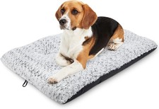 Decorative Ergonomic Dog Bed with Anti-Slip Base - Ideal for Medium Dogs 30-in
